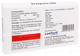 Recopress 250 Mg Tablet 6