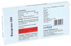 Recopress 500 Mg Tablet 6 Recopress 500 Mg Tablet 6