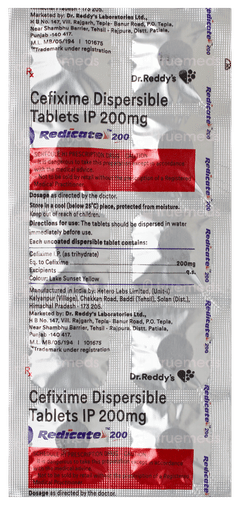 Redicate 200 Tablet 10