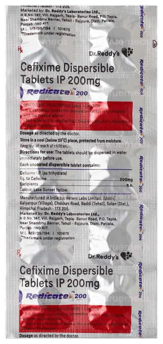 Redicate 200 Tablet 10