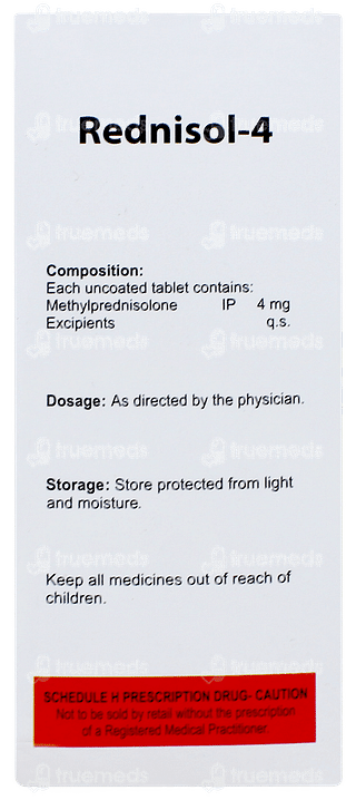 Rednisol 4 Tablet 10