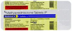 Rednisol 4 Tablet 10 Rednisol 4 Tablet 10
