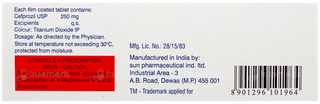 Refzil O 250Mg Tablet 10