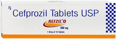 Refzil O 250Mg Tablet 10