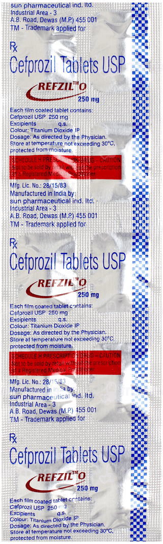 Refzil O 250Mg Tablet 10