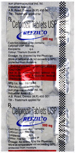 Refzil O 500Mg Tablet 6 Refzil O 500Mg Tablet 6