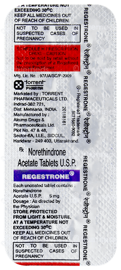 Regestrone Tablet 10