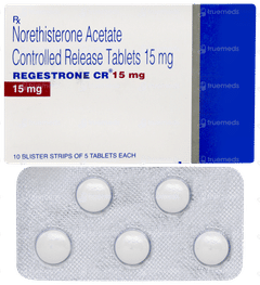 Regestrone Cr 15mg Tablet 5 Regestrone Cr 15mg Tablet 5