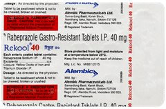 Rekool 40 Tablet 15 Rekool 40 Tablet 15
