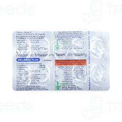 Relanac Plus 100/325 MG Tablet 10