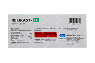 Relikast Lc Tablet 10