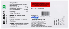 Relikast Lc Tablet 10