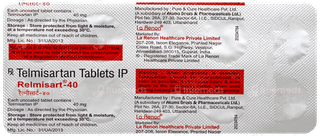 Relmisart 40 Tablet 10