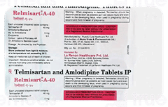 Relmisart A 40 Tablet 10 Relmisart A 40 Tablet 10