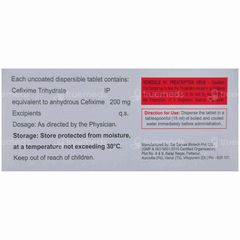Remicef 200 Mg Tablet 10