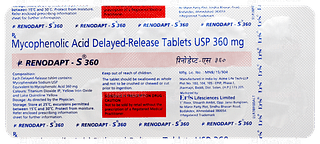 Renodapt S 360 Tablet 10