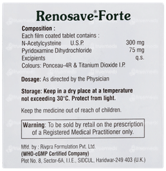 Renosave Forte Tablet 10 Renosave Forte Tablet 10
