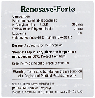 Renosave Forte Tablet 10