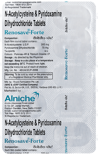 Renosave Forte Tablet 10