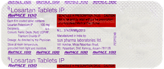 Repace 100 Tablet 10