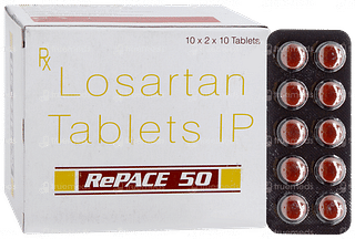 Repace 50 Tablet 10