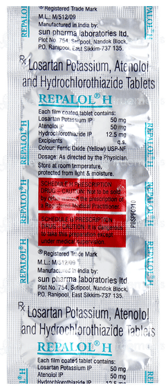 Repalol H Tablet 10