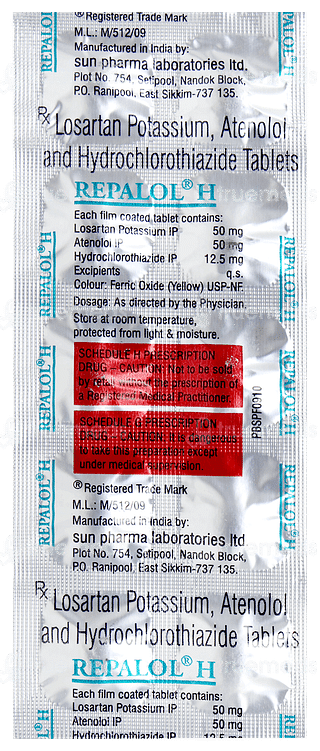 Repalol H Tablet 10