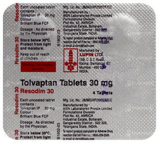 Resodim 30 Tablet 4