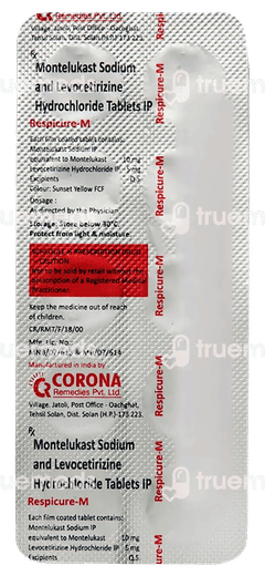 Respicure M Tablet 10 Respicure M Tablet 10