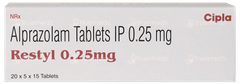 Restyl 0.25mg Tablet 15