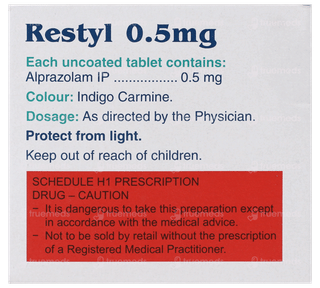 Restyl 0.5mg Tablet 15