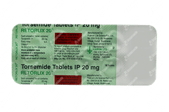 Retorlix 20 Tablet 10 Retorlix 20 Tablet 10