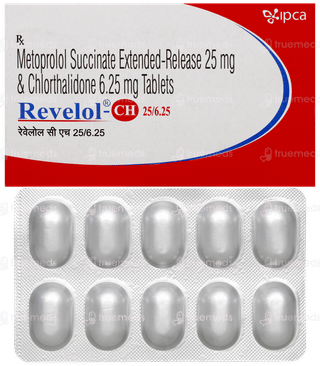 Revelol Ch 25/6.25 Tablet 10