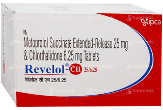 Revelol Ch 25/6.25 Tablet 10