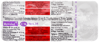 Revelol Ch 50/6.25 Tablet 10