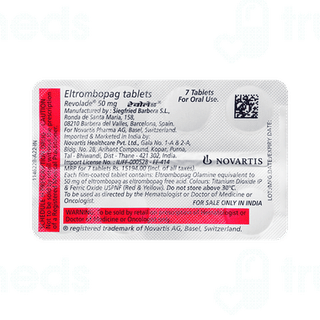 Revolade 50mg 2 Pack Of 7 Tablets