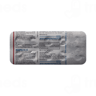 Rexipra Fx 0.5/10 MG Tablet 10