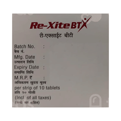 Re Xite Bt Sublingual Tablet 10