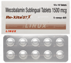 Re Xite Bt Sublingual Tablet 10 Re Xite Bt Sublingual Tablet 10