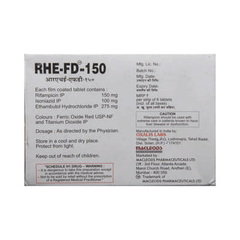 Rhe Fd 150/100/275 MG Tablet 6
