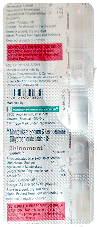 Rhinomont Tablet 10