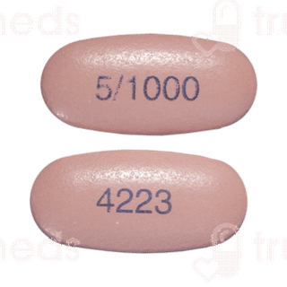 Riaxm Xr 5/1000 MG Tablet 7
