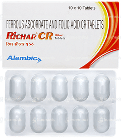 Richar Cr 100mg Tablet 10