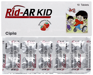 Rid Ar Kid 4/2.5 MG Tablet 10