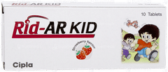 Rid Ar Kid Strawberry Flavour Tablet 10 Rid Ar Kid Strawberry Flavour Tablet 10