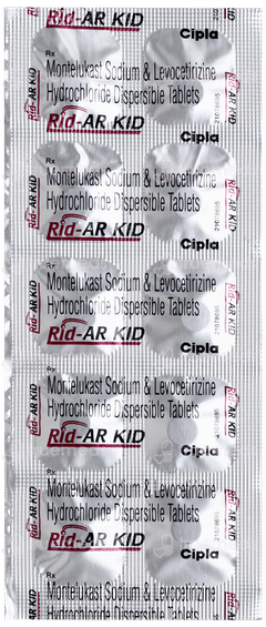 Rid Ar Kid Strawberry Flavour Tablet 10 Rid Ar Kid Strawberry Flavour Tablet 10