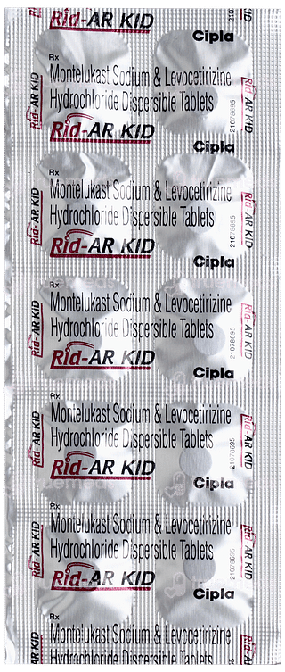 Rid Ar Kid 4/2.5 MG Tablet 10