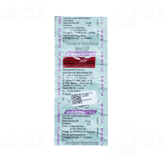Ridazin 10 Tablet 10