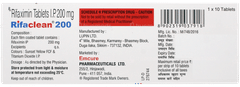 Rifaclean 200 Tablet 10