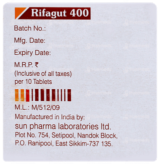 Rifagut 400 Tablet 10